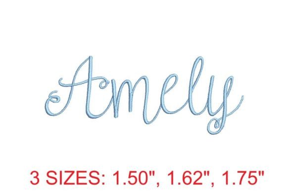 Amely Font Review: Professional Embroidery for Merch