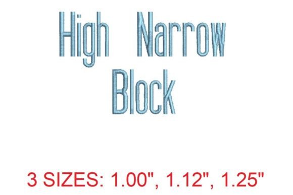 High Narrow Block Font: A Designer’s Review