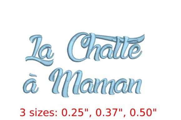 La Chatte a Maman Font: A Stitch Test Review