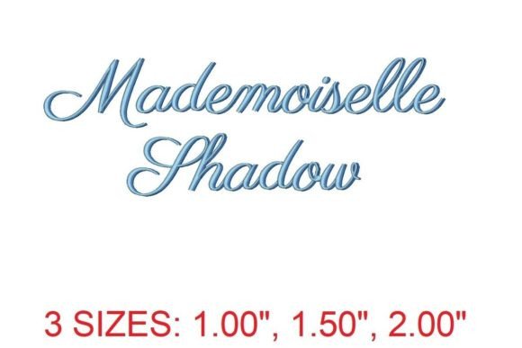 Mademoiselle Shadow Font: A Boutique Sweatshirt Review