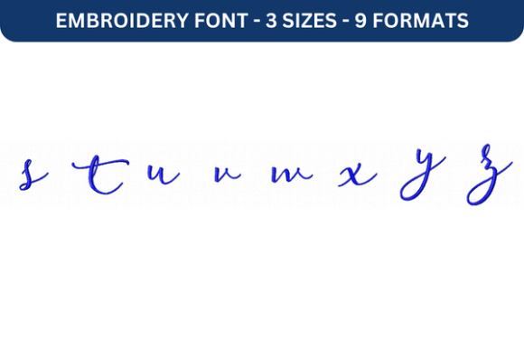Rose of Baltimore Font Lower S to Z Review