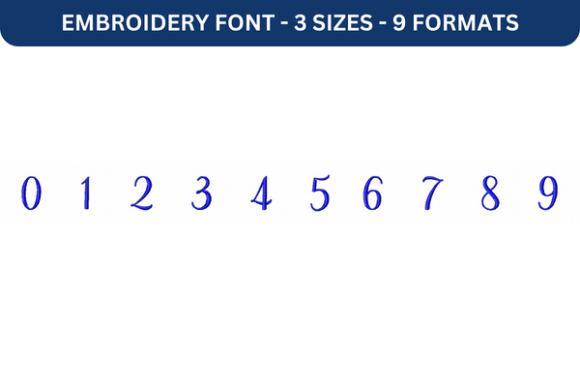 Rose of Baltimore Font Numbers: Seasonal Design Review