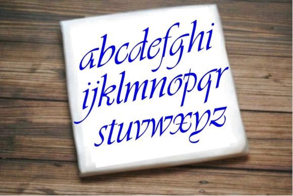 Small Letters M to R: Elegant Monogram Embroidery