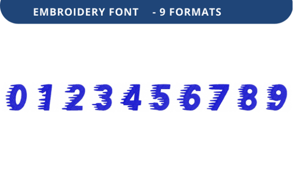 Winter Sprinter Font 0 to 9: An Embroidery Seller’s Review